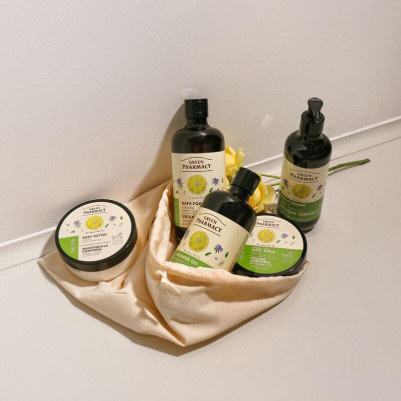 Green Pharmacy Verbena and Sweet Lemon Oil Body Lotion 400ml