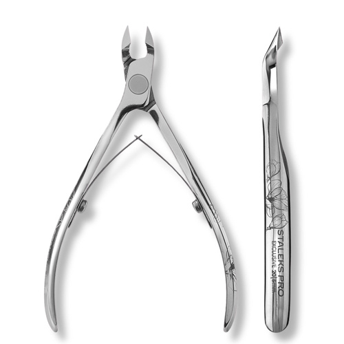 Staleks Pro Profesjonalne Cążki do Skórek EXCLUSIVE 20 Magnolia 5 mm 1 Sztuka