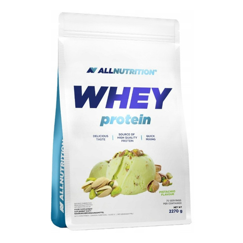 Allnutrition Whey Protein Koncentrat Białka Serwatkowego Pistacja 2270g