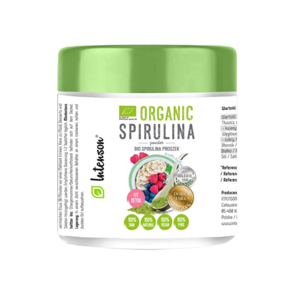 Intenson Bio Spirulina 100g Best Before 11.01.26