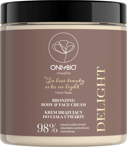 OnlyBio Ritualia Delight Bronzing Body Cream without Artificial Dyes 250ml