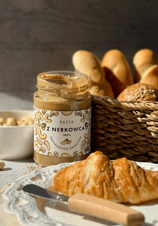 Młyn Kopytowa Skarby Młyna 100% Naturalna Pasta z Orzechów Nerkowca 300g