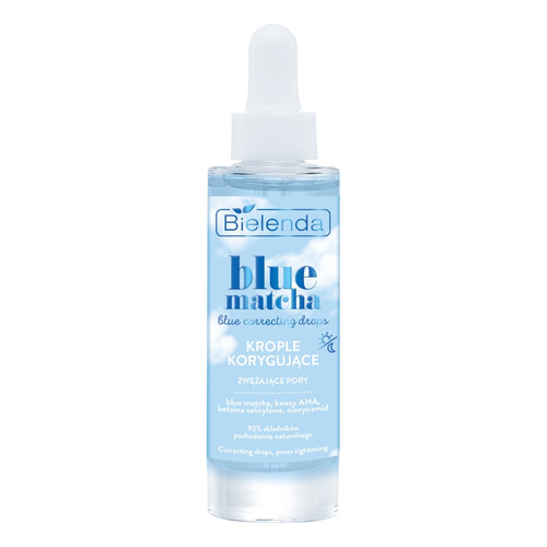 Bielenda Blue Matcha Correcting Drops Narrowing Pores for All Skin Types 30ml