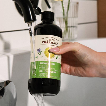 Green Pharmacy Żel pod Prysznic Werbena i Olejek ze Słodkiej Cytryny 500ml