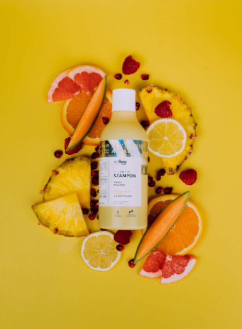 So!Flow Odżywczy Szampon dla Włosów Kręconych o Zapachu Melona i Aloesu 400ml