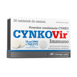 OLIMP CYNKoVir Immuno, tabletki do ssania, CYNK 30szt
