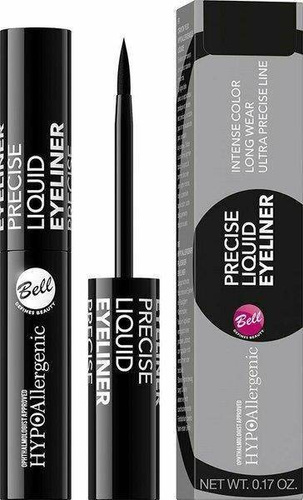 Bell HypoAllergenic Precise Liquid Eyeliner Czarny Bardzo Trwały Płynny Eyeliner 01 5g