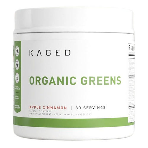 Kaged Muscle Outlive 100 Superfood Powder Apple Cinnamon For Daily Health Support 510g