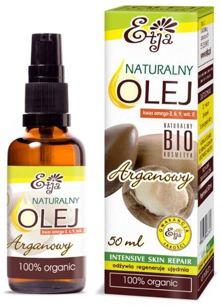 Etja Bio Argan Oil for Sensitive Dry Skin 50ml Best Before 31.12.26