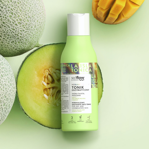 So!Flow Normalizujący Tonik Enzymatyczny dla Skóry Tłustej i Mieszanej 150ml