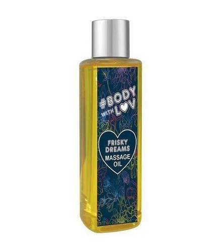 New Anna Body with Lov Frisky Dreams Zmysłowy Olejek do Masażu Wypełniony Naturalnymi Ekstraktami i Olejkami 200ml