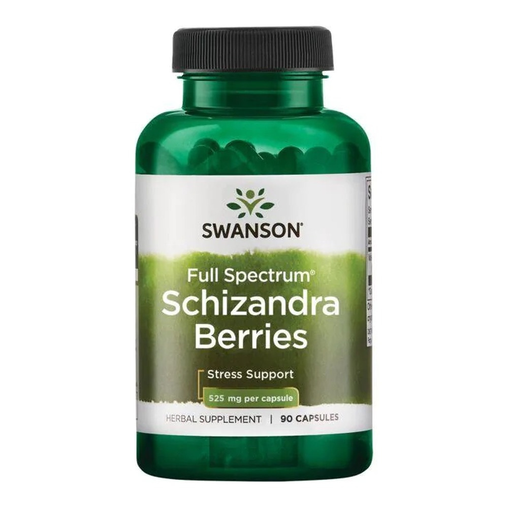 Swanson Full Spectrum Schizandra Berries 525mg 90 Kapsułek