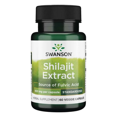 Swanson Shilajit Extract 400mg 60 Vcapsules