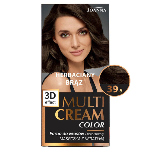 Joanna Multi Cream Color 3D Effect Farba Nr 39,5 Herbaciany Brąz 1 Sztuka