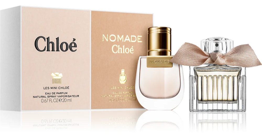 Chloé Gift Set 20ml Chloé Eau de Parfum + 20ml Nomade EDP Set for Women 1 Piece