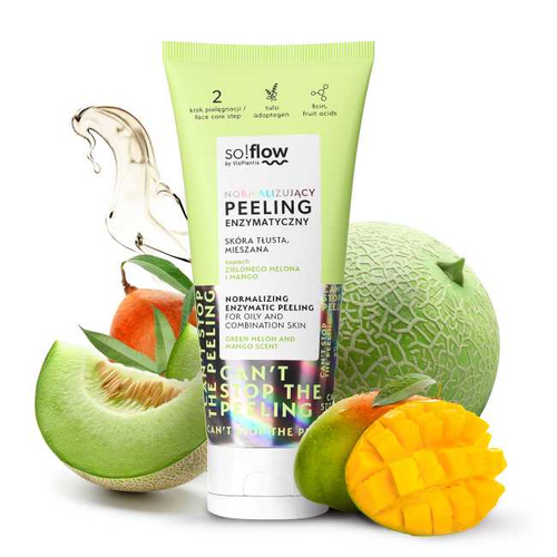 So!Flow Normalizujący Peeling Enzymatyczny dla Skóry Tłustej i Mieszanej 75ml