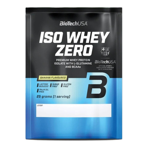 BioTechUSA Iso Whey Zero Whey Protein Isolate Banana 25g