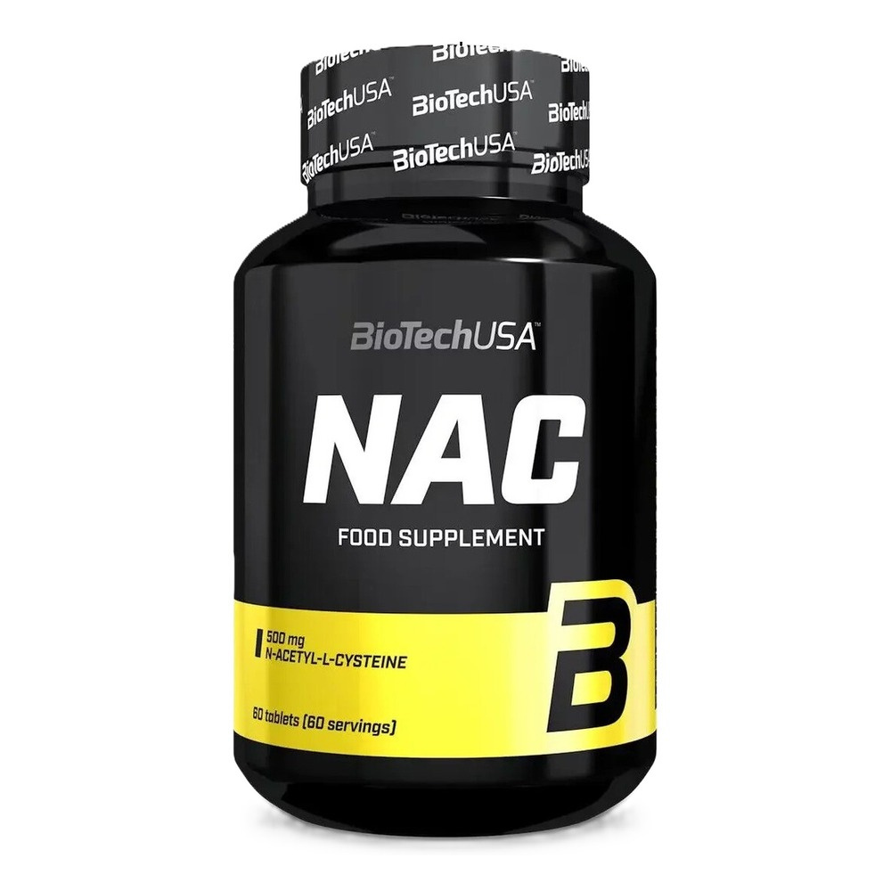 BioTechUSA NAC N-Acetyl Cysteine 60 Tablets