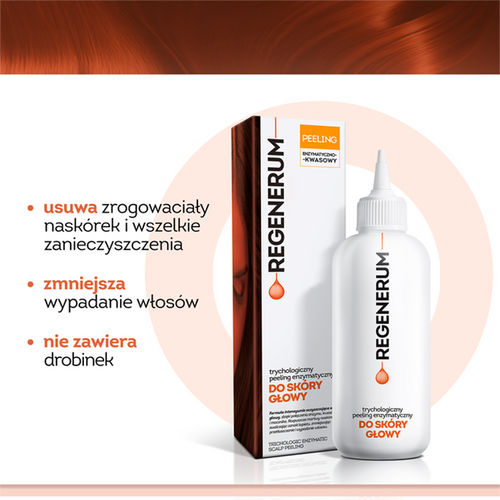 Regenerum Trychologiczny Peeling Enzymatyczny do Skóry Głowy 110ml