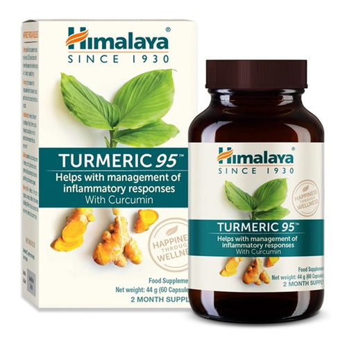 Himalaya Turmeric 95 with Curcumin 60 Capsules