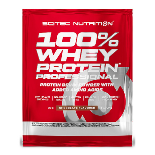 SciTec 100% Whey Protein Professional Whey Protein Powder Chocolate 30g