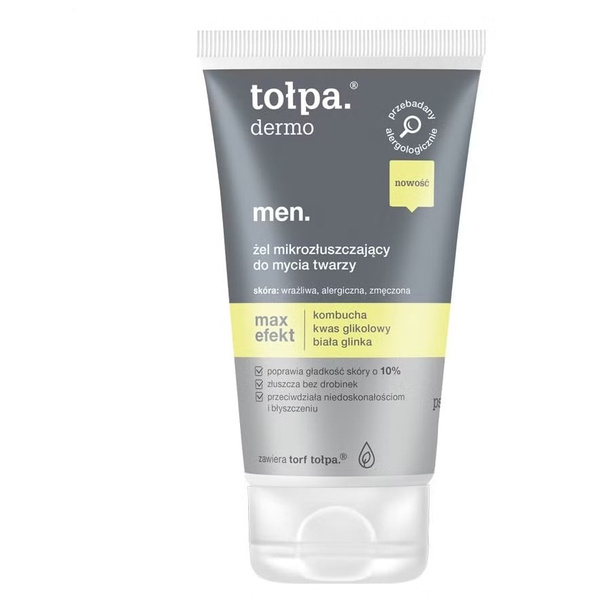 Tolpa Dermo Men Żel mikro-złuszczający do twarzy 150ml