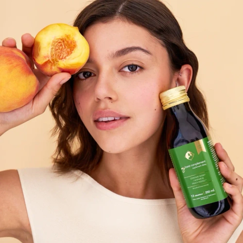 MyBestComplement Tran na Odporność Broskwiniowy 250ml