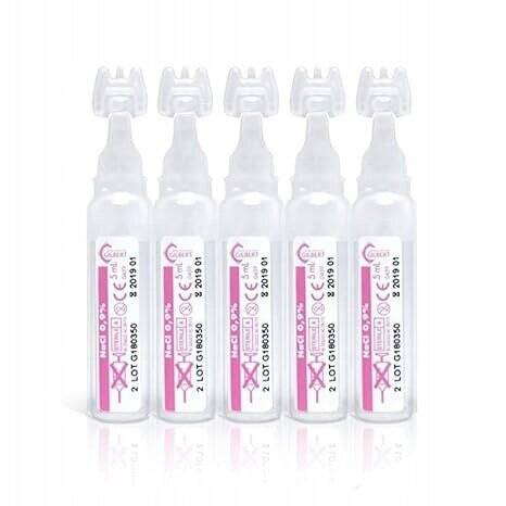 Gilbert Physiodose NaCl 0.9% Saline Solution for Infants and Adults 5x5ml