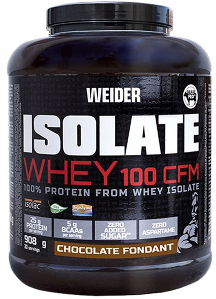 Weider Isolate Whey 100 CFM, Chocolate Fondant - 2000g