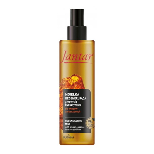 Jantar Regenerująca Mgiełka z Esencją Bursztynową do Włosów Zniszczonych 200ml
