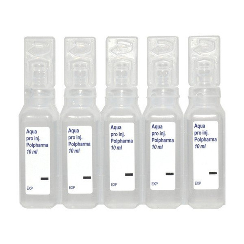 Polpharma 0,9% NaCL, roztwór chlorku sodu, Sól fizjologiczna 10ml x 5 ampułek