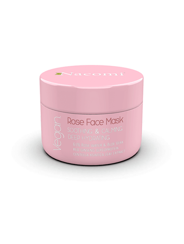 NACOMI Rose Face Mask – Maska Różana łagodząco - uspokajająca 50ml