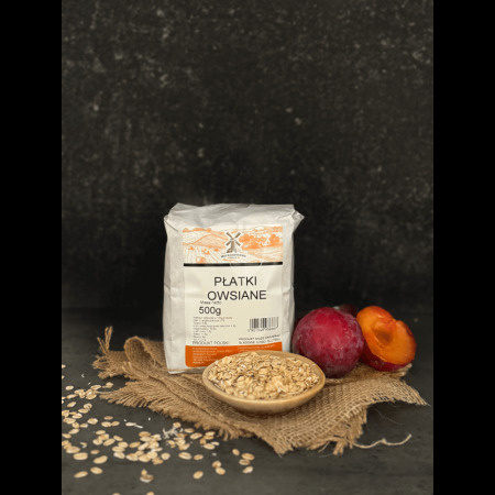 Młyn Kopytowa Płatki Owsiane 500g