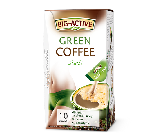 Bio Active Green Coffee 2in1 with L-Carnitine and Chrome 10x12g