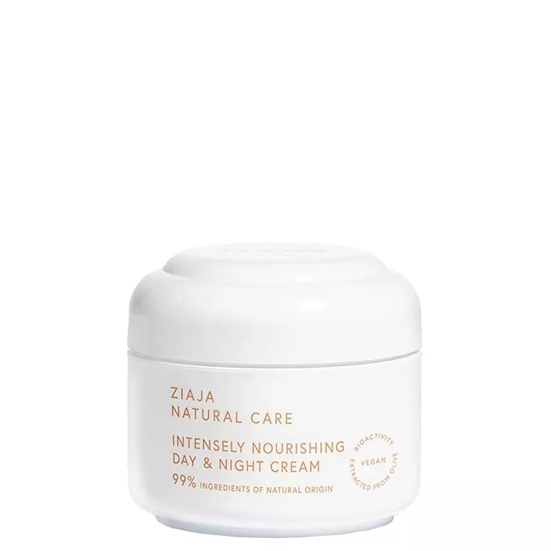 Ziaja Natural Care Intensywnie Odżywczy Wegański Krem dla Każdego Rodzaju Skóry na Dzień i na Noc 50ml