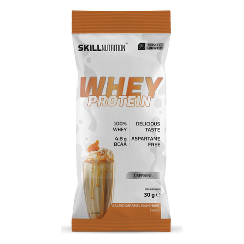 Skill Nutrition Whey Protein WPC 80 Salted Caramel Milkshake 30g