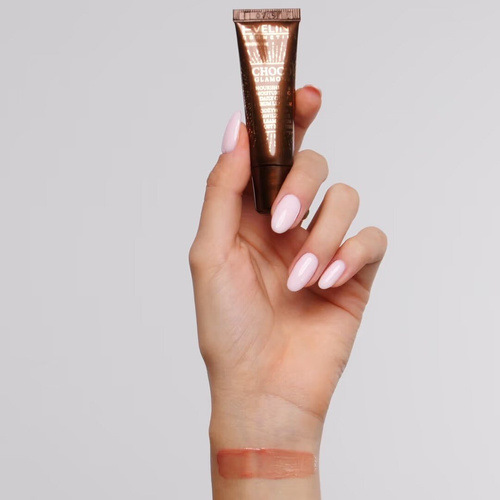 Eveline Choco Glamour Odżywczo-Nawilżający Balsam-Serum do Ust na Dzień 12ml