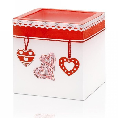 Bartek Candles Lampion kwadrat Dreams 110x105mm