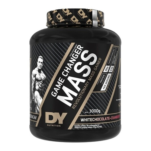 Dorian Yates Game Changer Mass Gainer, Biała czekolada-żurawina 3000g