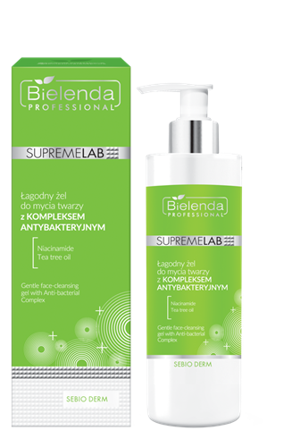 Bielenda Professional Mild Face Cleansing Gel with Antibacterial Complex 200ml