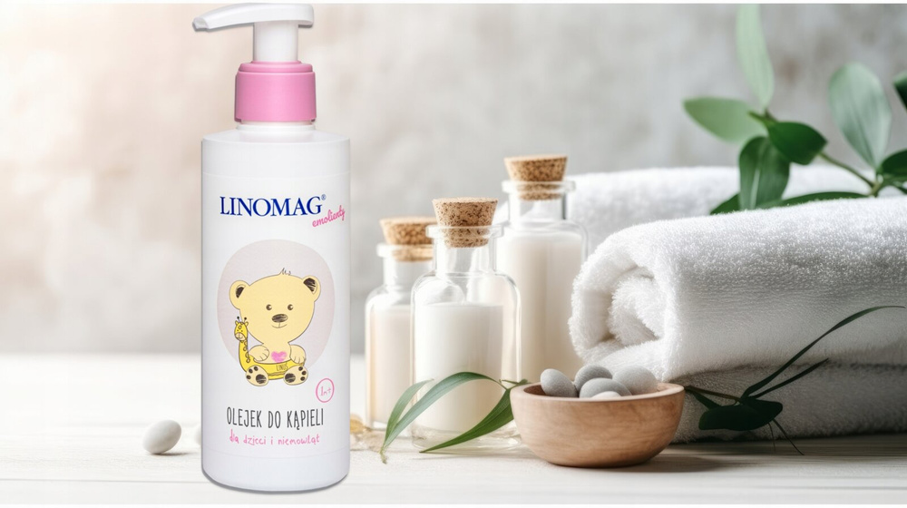 Linomag Bath Oil for Children and Babies from 1st Month of Life 200ml