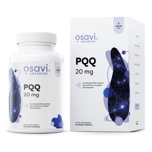 Osavi PQQ 20mg Antioxidant Support 60 Vegan Capsules