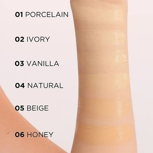 Eveline Selfie Time Foundation Concealer Covering Moisturizing Skin No 01 Porcelain 30ml
