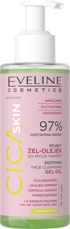 Eveline Cica Skin Kojący Żel-Olejek do Mycia Twarzy 145ml