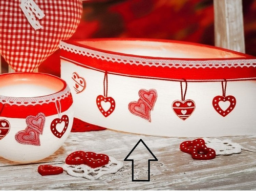 Bartek Candles Lampion Tear Dreams for tea-light tea lights, 265x95mm