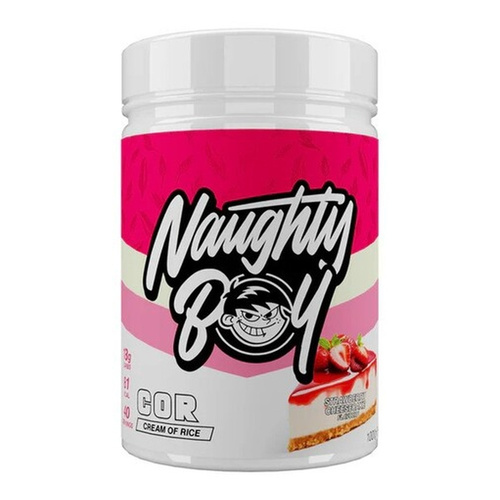 Naughty Boy Cream of Rice Strawberry Cheesecake Rice Porridge for Energy and Muscle Growth 1000g