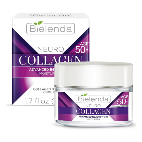 Bielenda Neuro Collagen Zaawansowany Nawilżający Krem Upiększający 50+ 50ml