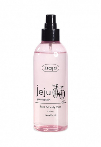 Ziaja Jeju Young Skin Mgiełka do Twarzy i Ciała z Nutą Mango Kokosa i Papai Vegan 200ml