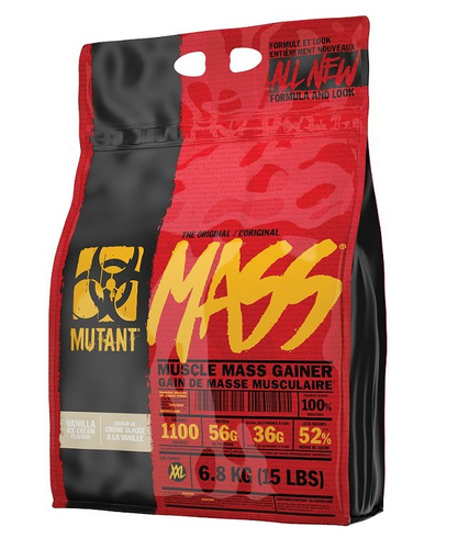 Mutant Mass Carbohydrate-Protein Supplement Vanilla Ice Cream 6800g