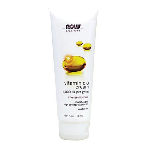 Now Foods Vitamin D-3 Cream for Dry Skin 118ml